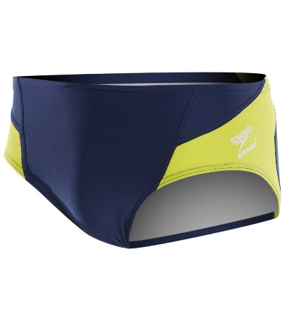 SPEEDO Men's Brief (Navy/Gold (419))