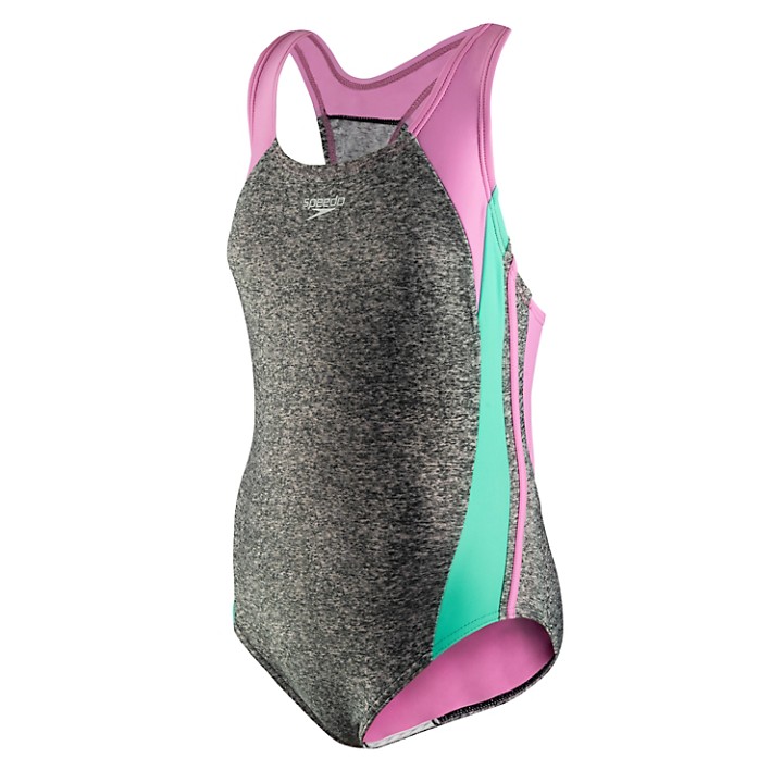 SOLID INIFINITY SPLICE ONE PIECE (Fuchsia Pink (681))