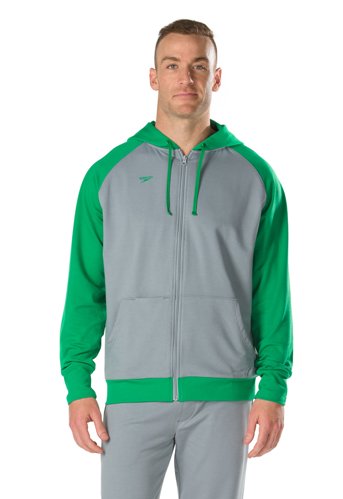 SPEEDO Unisex Full Zip Hoodie (SpeedoGreen(320))