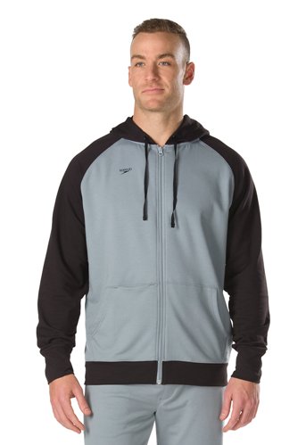 SPEEDO Unisex Full Zip Hoodie (SpeedoBlack(001))