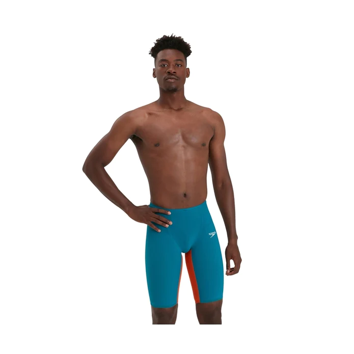 SPEEDO Fastskin LZR Pure Valor High Waist Jammer (Pacific Inferno (378))