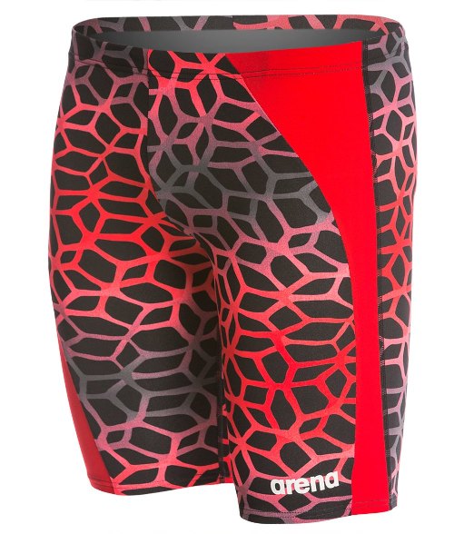 ARENA Polycarbonite II Men's Jammer - MaxLife (Black/Red)