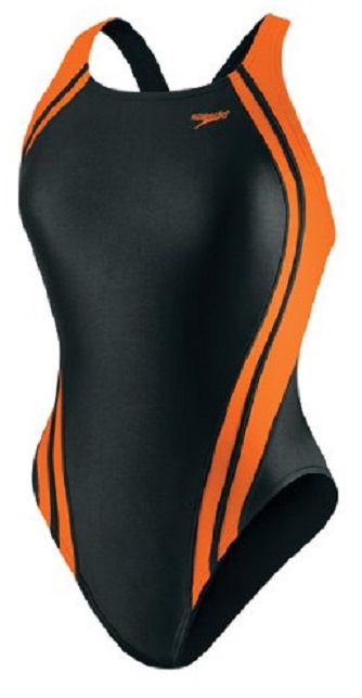 SPEEDO Quantum Splice Super Pro Back - Adult (Black/Orange)