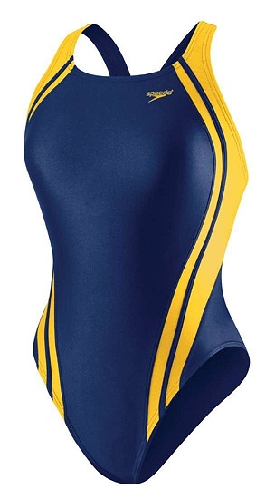SPEEDO Quantum Splice Super Pro Back - Adult (Navy/Gold)