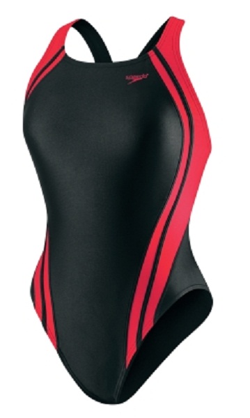 SPEEDO Quantum Splice Super Pro Back - Adult (Black/Red)