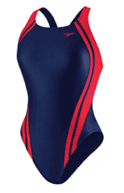 SPEEDO Quantum Splice Super Pro Back - Adult (Navy/Red)