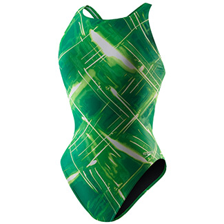 SPEEDO Endurance Lite Solar Strobe Recordbreaker - Adult (Kelly Green (003))