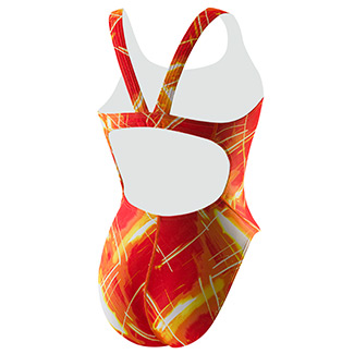 SPEEDO Lite Strobe Female Recordbreaker (Vibrant Orange (114))