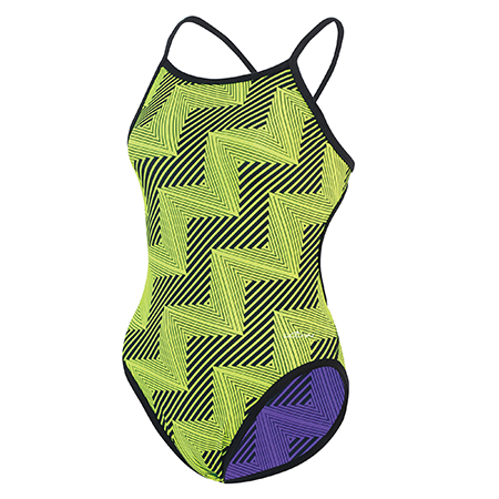 DOLFIN Reversible String Back - Flash Purple/Yellow (Purple/Yellow (852))