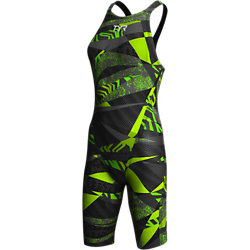 TYR Avictor Prelude Swimsuit (Black/Green (014))