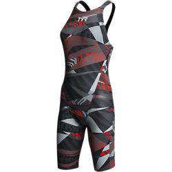 TYR Avictor Prelude Swimsuit (Grey/Red (051))