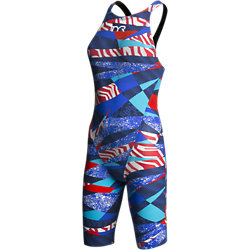 TYR Avictor Prelude Swimsuit (Red/White/Blue (636))