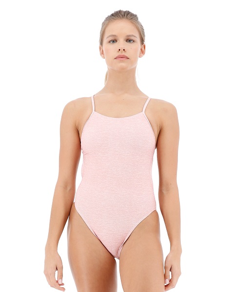 TYR Women's Lapped Cutoutfit (Peach (668))