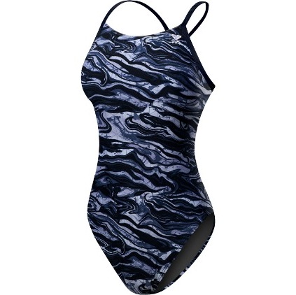 TYR Women's Miramar Cutoutfit Swimsuit (Titanium (140))