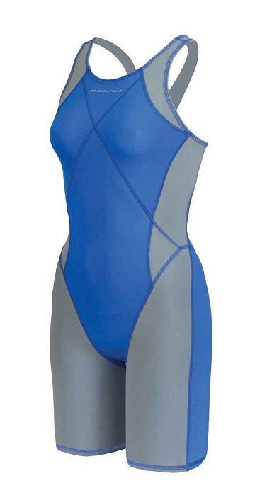 DOLFIN Women's Platinum2 Color Knee Suit (Royal/Silver)