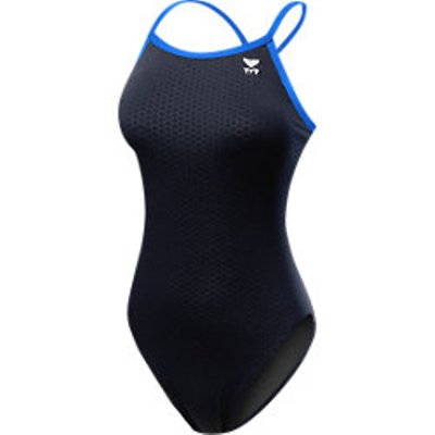 TYR Women's Swimsuit (Black/Blue (093))