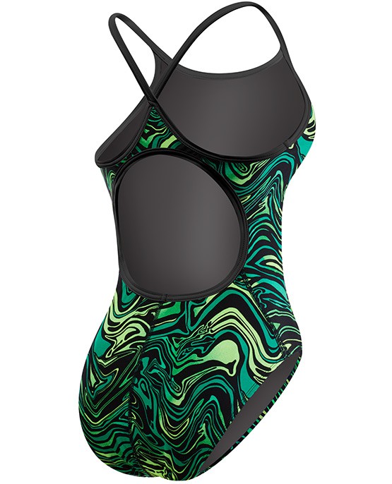 TYR Heat Wave Diamondfit Swimsuit (Green (310))