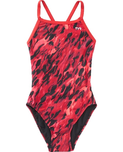 TYR Draco Diamondfit Swimsuit (Red (610))