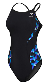 TYR Durafast Atlantic Female Spliced Diamondback - Youth DSATC7Y