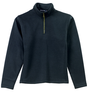 Sport-Tek - Ladies 1/4 Zip Sweatshirt.  L253 (Navy)