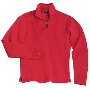 Sport-Tek - Ladies 1/4 Zip Sweatshirt.  L253 (Red)