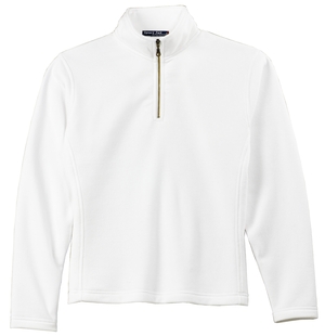 Sport-Tek - Ladies 1/4 Zip Sweatshirt.  L253 (White)