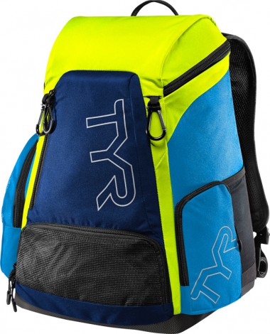 TYR Alliance 30L Backpack (Blue/Green (487))