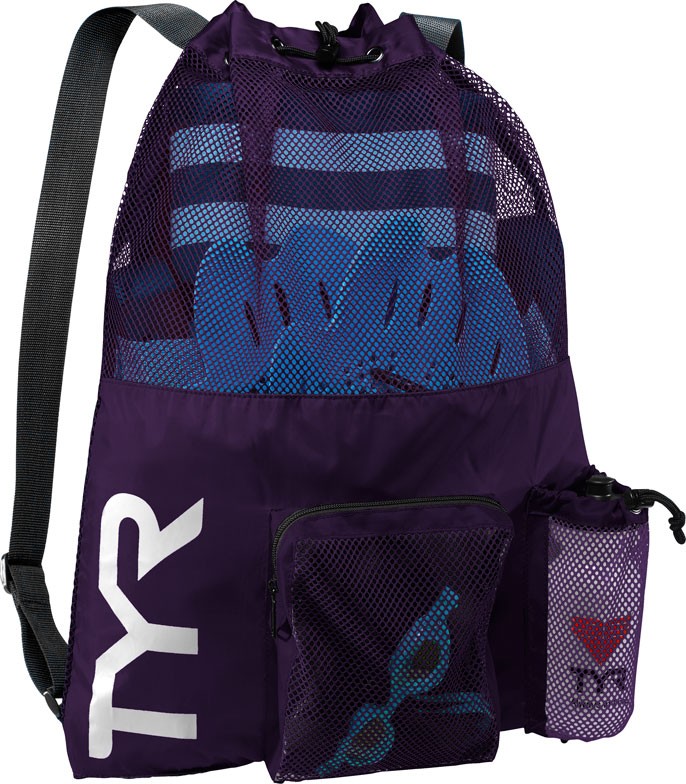 TYR Big Mesh Mummy Backpack (Purple (510))