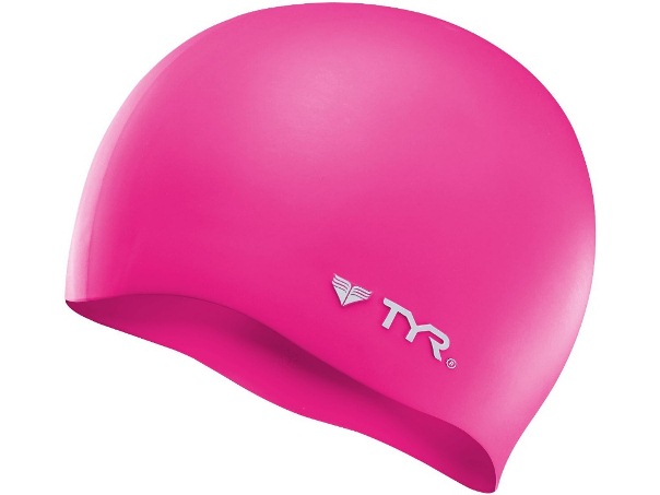 TYR Solid Silicone Cap (Fl. Pink(693))