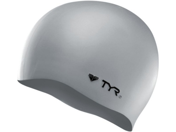 TYR Solid Silicone Cap (Silver (040))