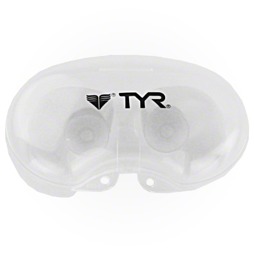 TYR Silicone Molded Ear Plugs (Clear)