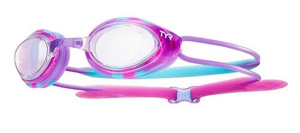 TYR Blackhawk Racing Junior (Clear/Purple/Blue (526))