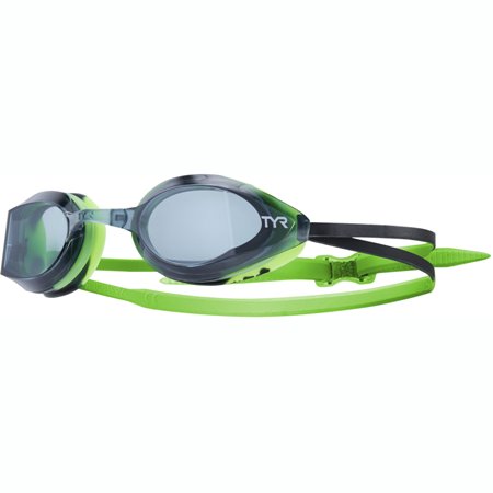 TYR Edge-X Racing Adult Fit (Smoke/Black/Green (014))