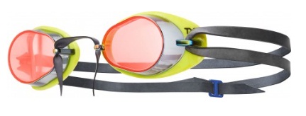 TYR Socket Rocket 2.0 Mirrored Goggle (Red/Yellow/Black (638))