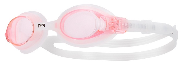 TYR Kid's Swimple Goggles (Clear/Translucent Pink (152))