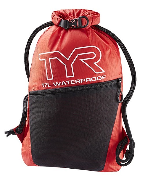 TYR Alliance Waterproof Sackpack (Red (610))