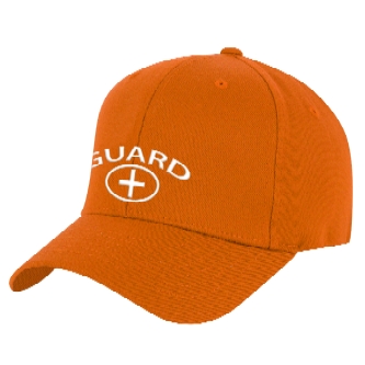 Lifeguard Baseball Hat (Orange)