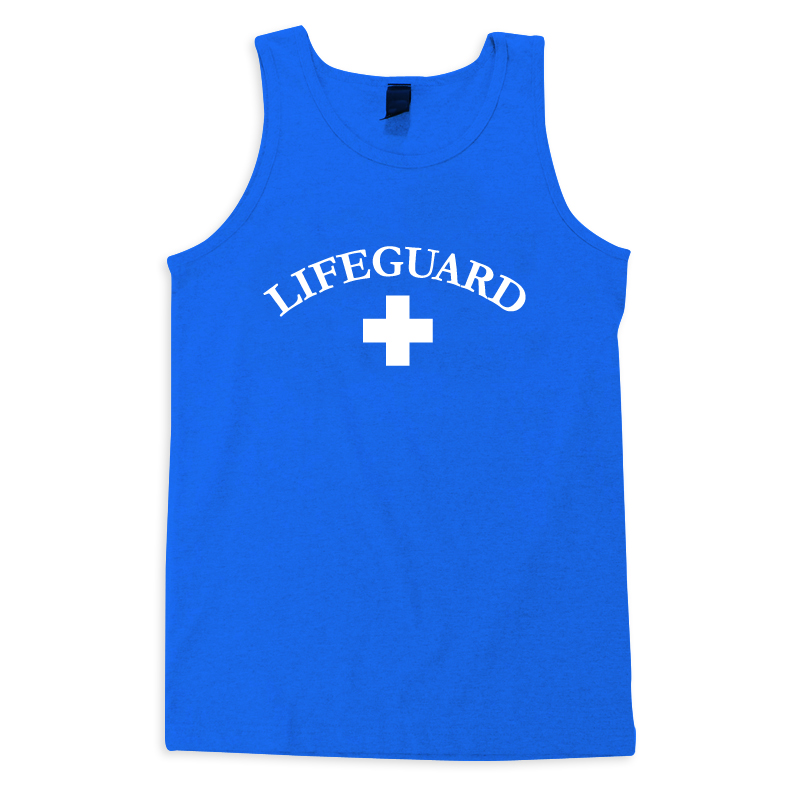 lifeguard muscle t shirts (Royal)
