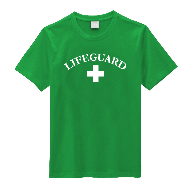 Lifeguard T-Shirts - Lifeguard Logo short sleeve (Green)