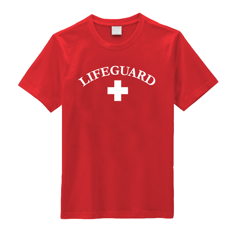 Lifeguard T-Shirts - Lifeguard Logo short sleeve (Red)