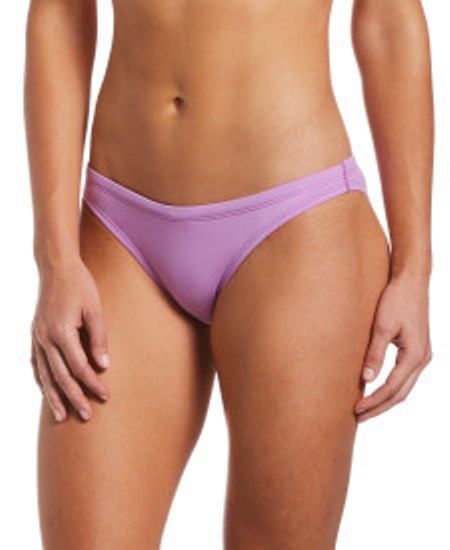 Nike Solid Bikini Bottom (Fuschia Glow (680))