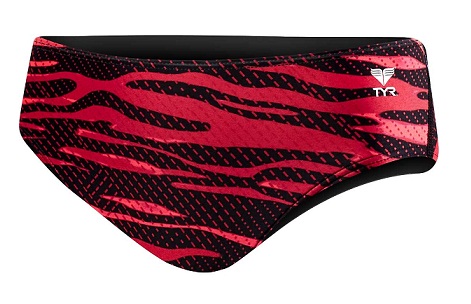 TYR Crypsis Racer Brief - Adult (Red (610))
