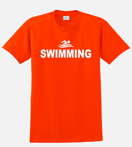 Swimming T-shirt (Red)