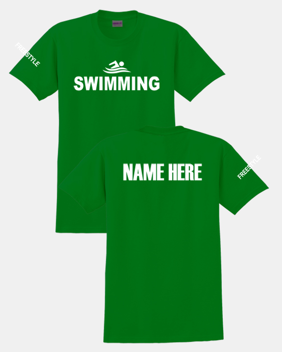 Swimming Tee Shirt (Green)