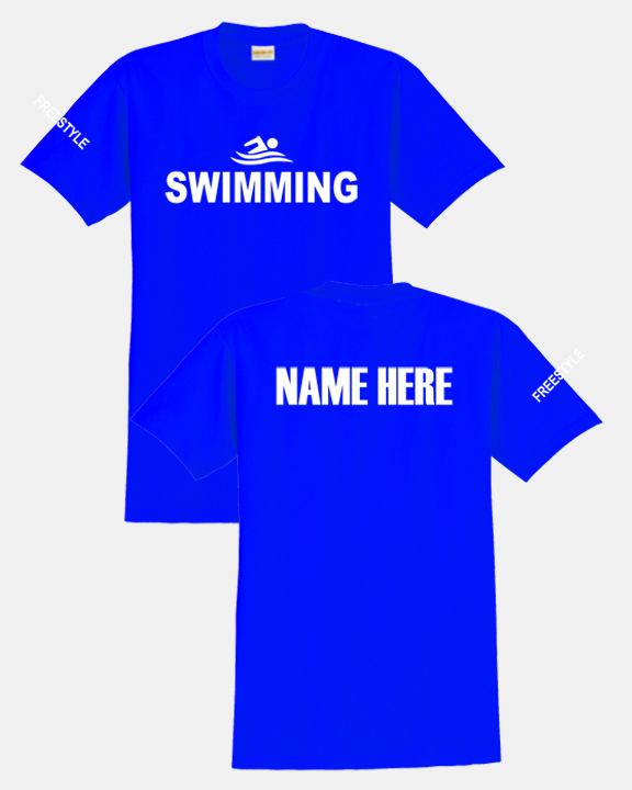 Swimming Tee Shirt (Royal)