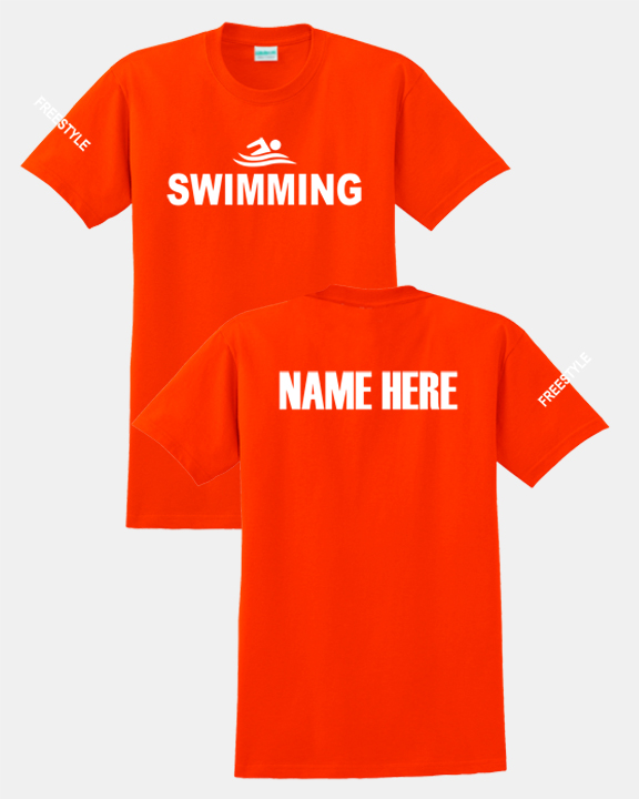 Swimming Tee Shirt (Red)