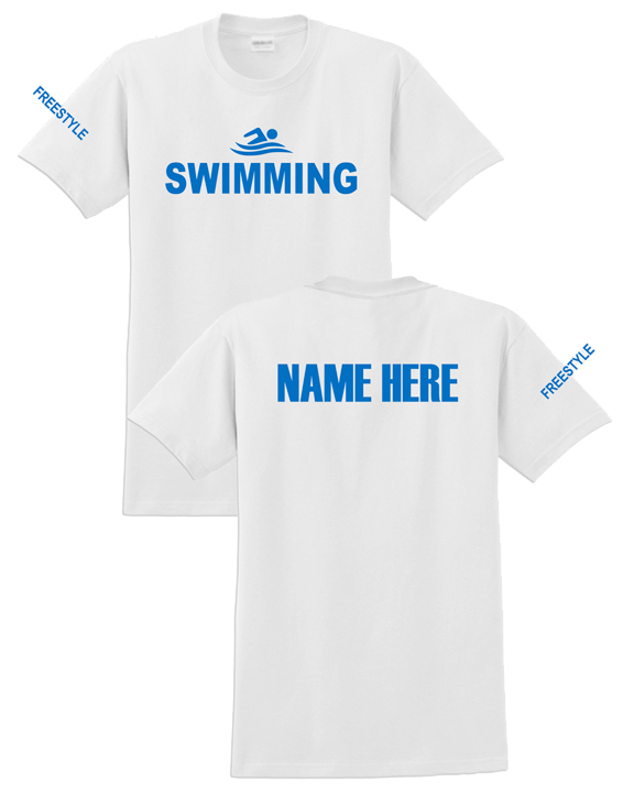 Swimming Tee Shirt (White)