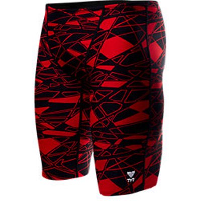 TYR Boy's  All Over Jammer (Red (610))