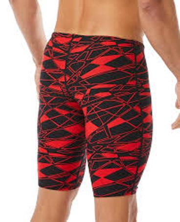 TYR Boy's  All Over Jammer (Red (610))