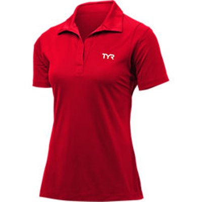 TYR Women's Tech Polo (Red (610))